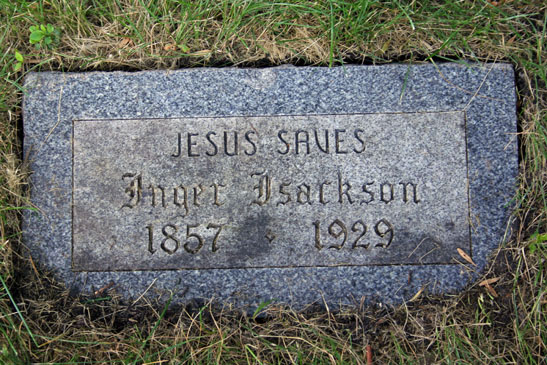 Inger Heline Andersen's Grave