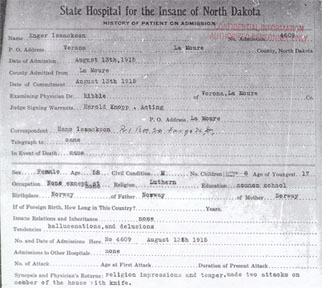 State Hospital Records