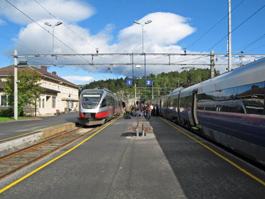 Train from Oslo